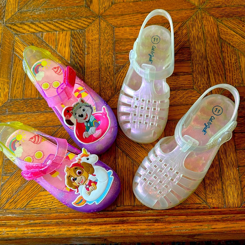 Little girls shoe lot